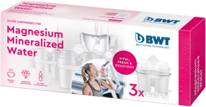 BWT 3 db-os magnéziumos vízszűrő betét BWT kancsókhoz – 2. kép
