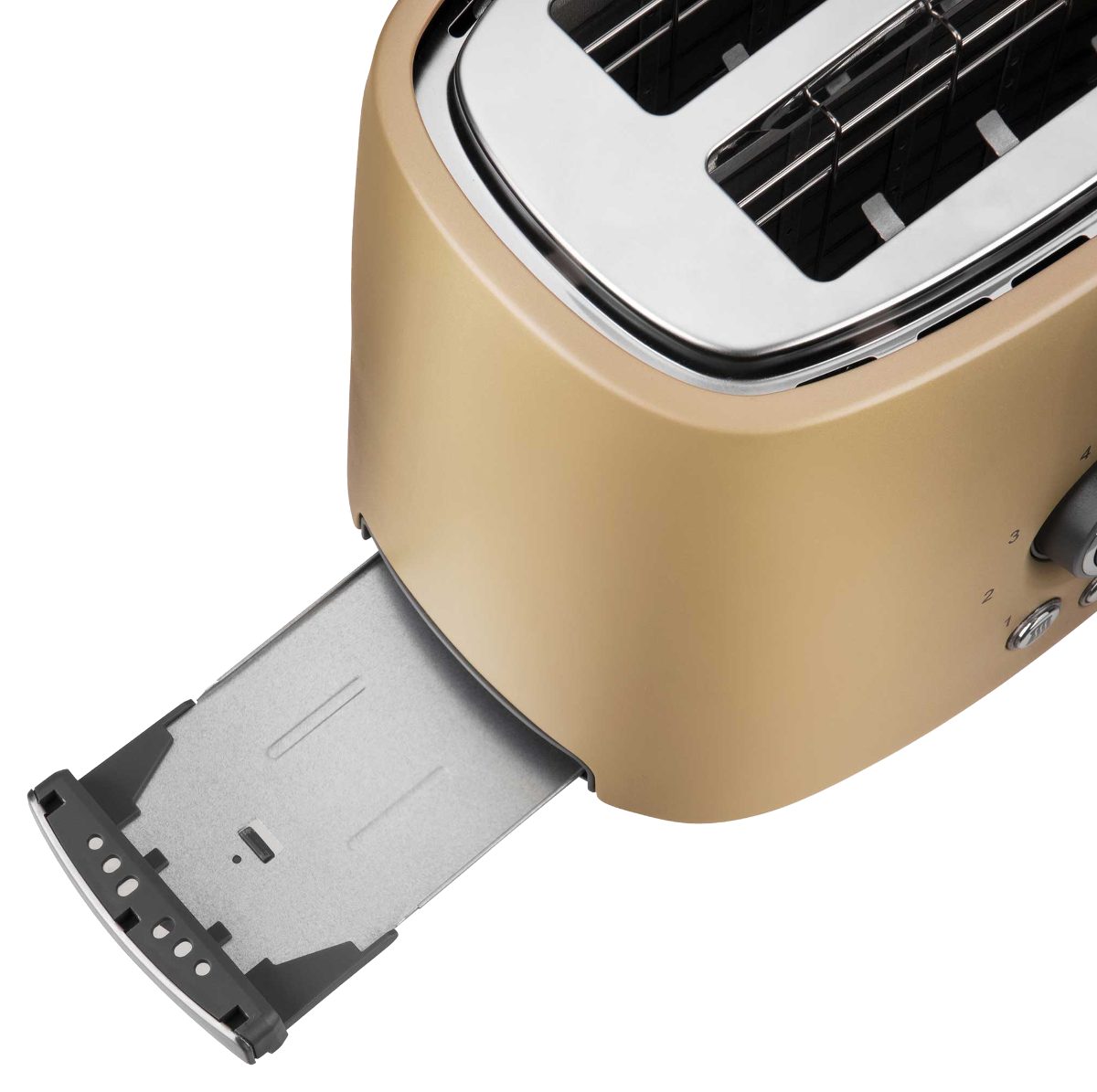 SENCOR STS 6057CH aranyszínű, kétrekeszes kenyérpirító 1000 W teljesítménnyel – 3. kép