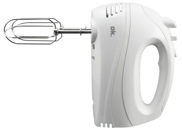 OK. OHM 2519 W fehér kézi mixer 5 fokozattal és turbófunkcióval