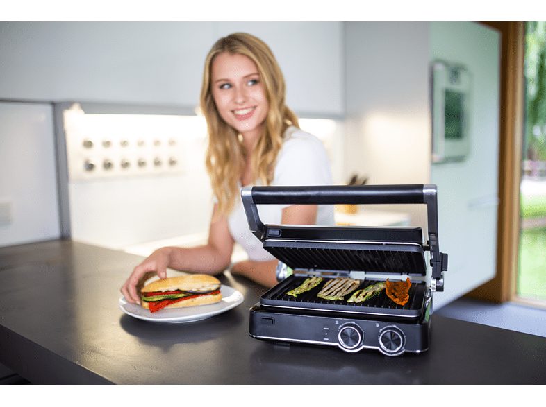 KOENIC KCG 2020 M kontakt- és asztali grill 2000 W teljesítménnyel – 2. kép