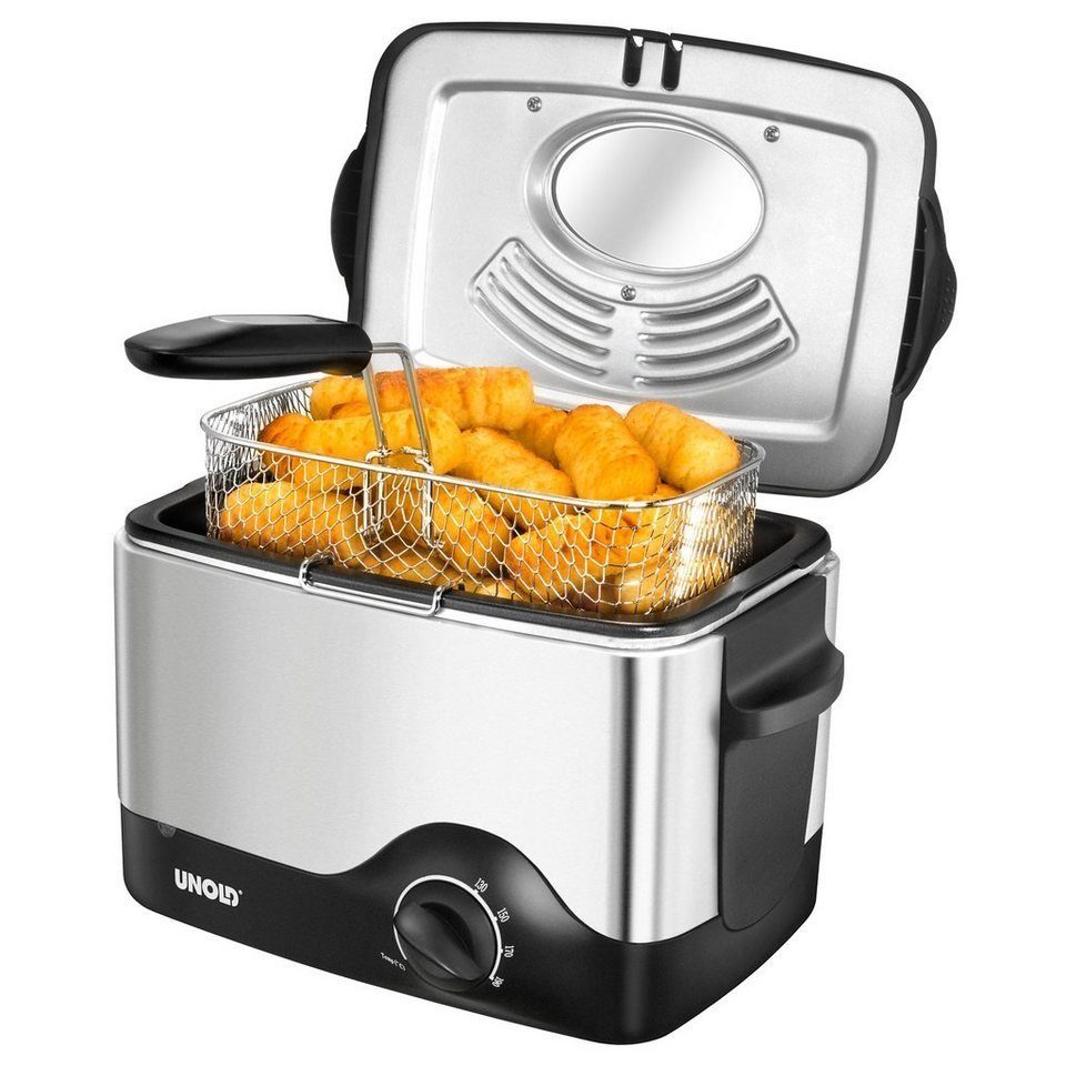 UNOLD U58615 olajsütő 1,5 literes tartállyal, 1200 W teljesítménnyel – 3. kép