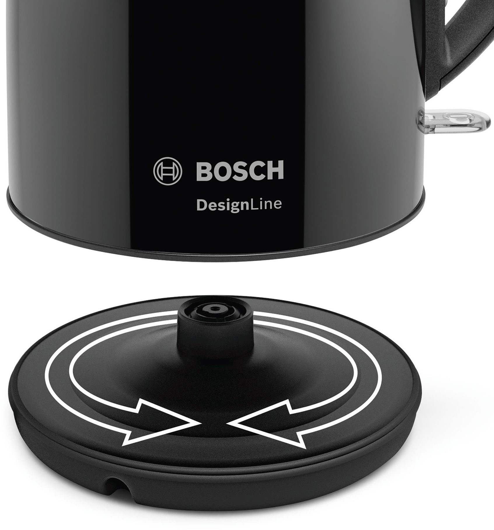 BOSCH TWK3P423 nemesacél vízforraló 1,7 l-es kapacitással – 3. kép