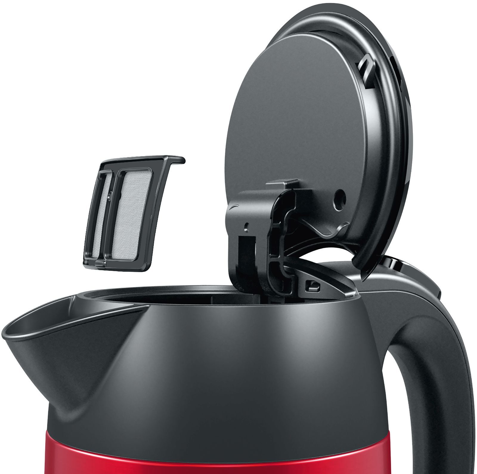 BOSCH TWK3P424 piros nemesacél vízforraló, 1,7 l, 2400 W – 6. kép