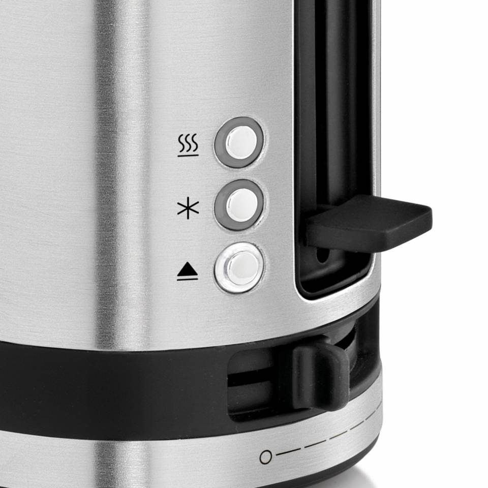 WMF KITCHENminis® egyszeletes kenyérpirító beépített zsemletartóval – 7. kép
