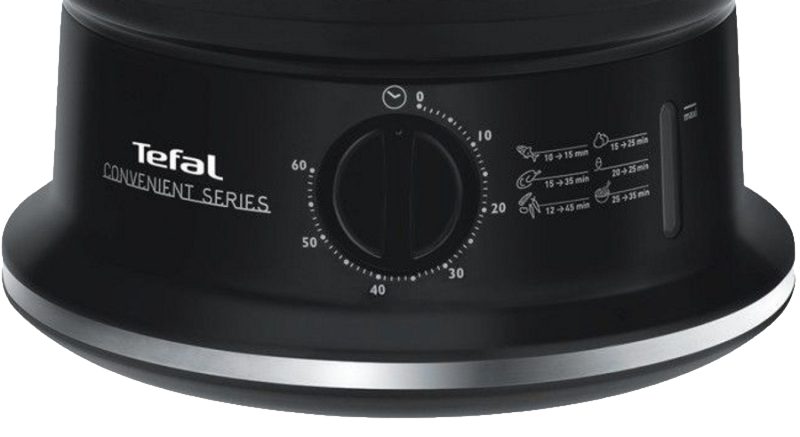 TEFAL VC140131 Convenient Series fekete, 6 literes ételpároló – 3. kép