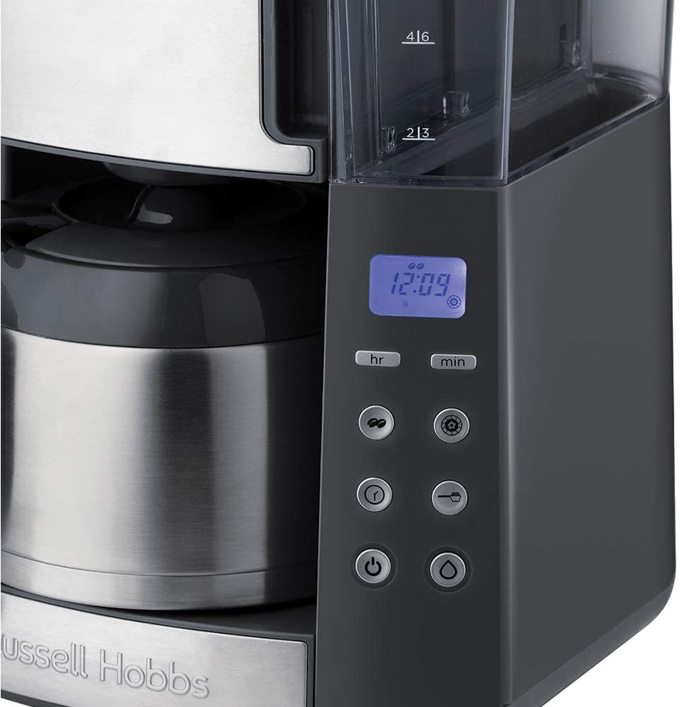 RUSSELL HOBBS 25620-56/RH Grind & Brew termoszos kávéfőző beépített őrlővel – 2. kép