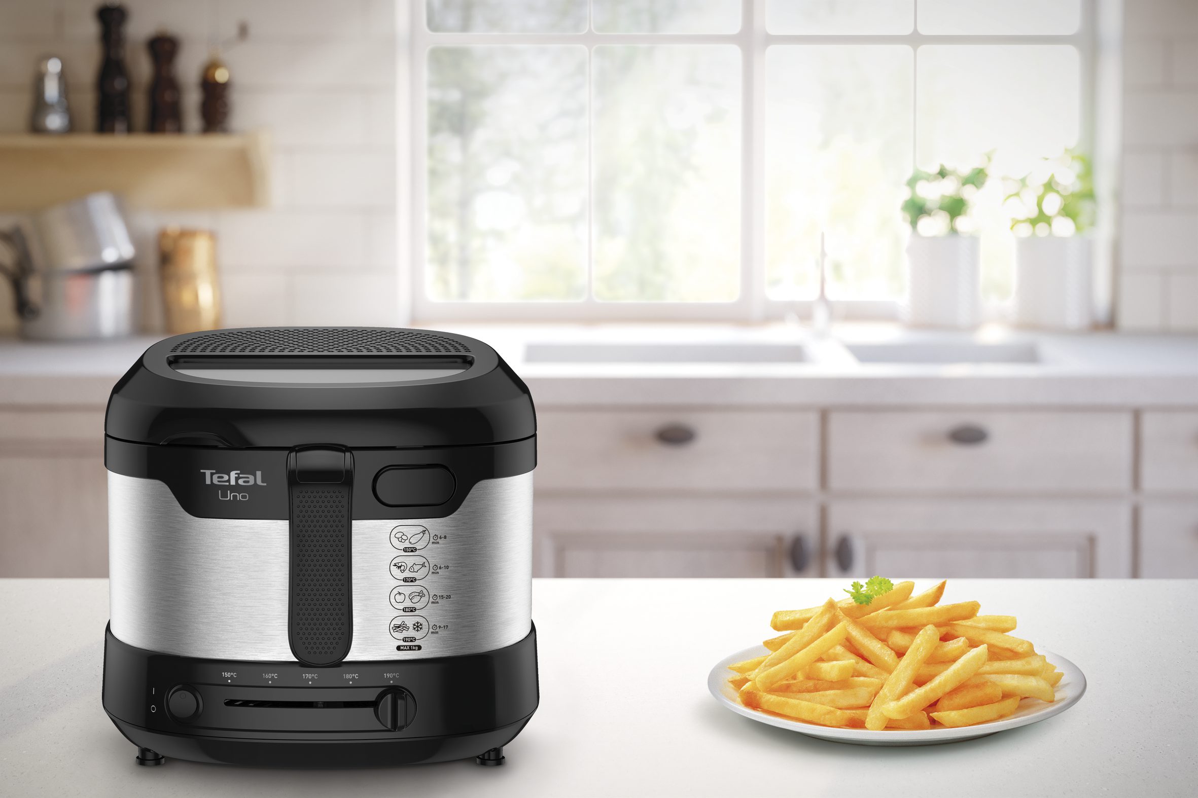 TEFAL FF215D30 Fry Uno olajsütő 1 kg-os sütőkosárral – 11. kép