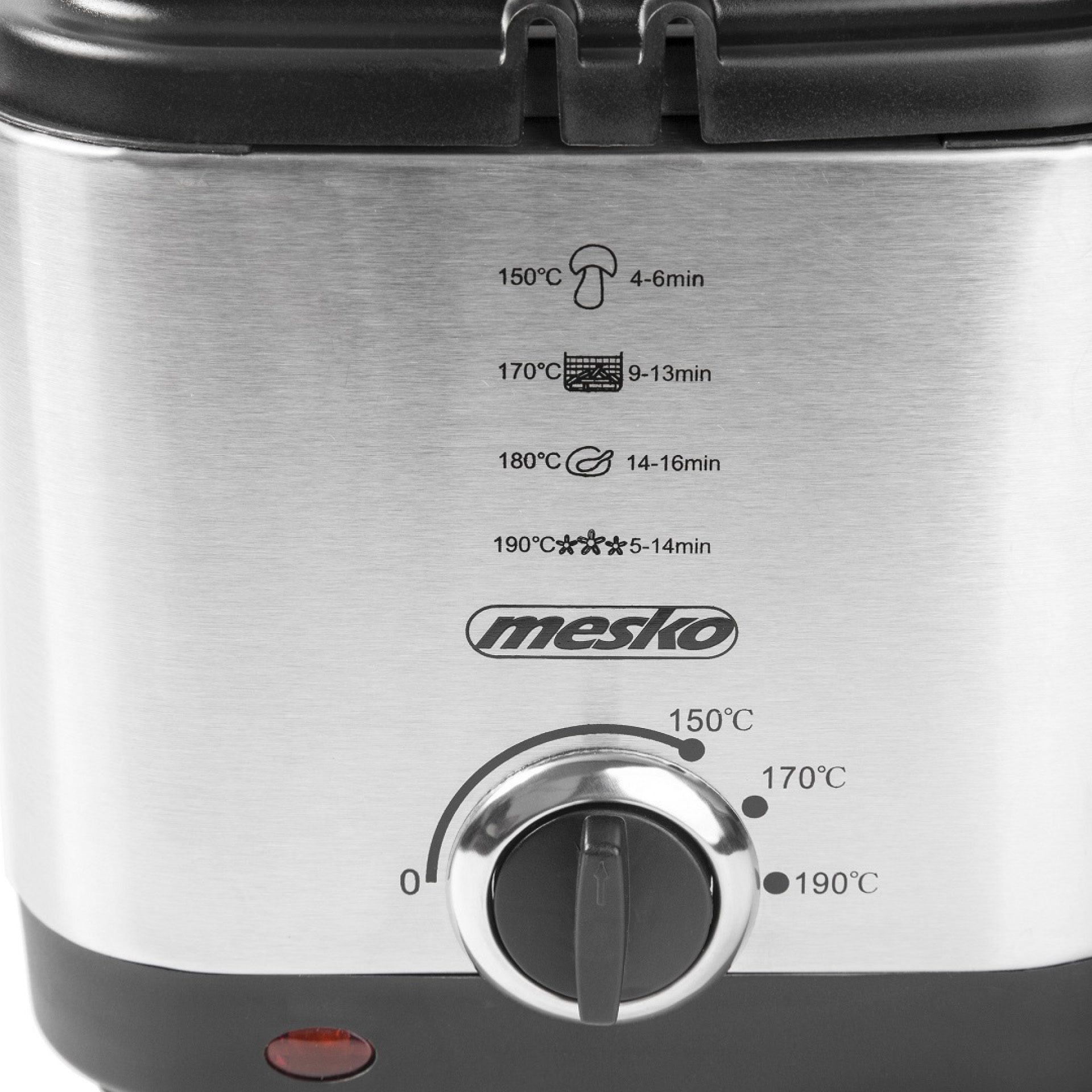 MESKO MS4910 1,5 literes olajsütő, szürke – 4. kép