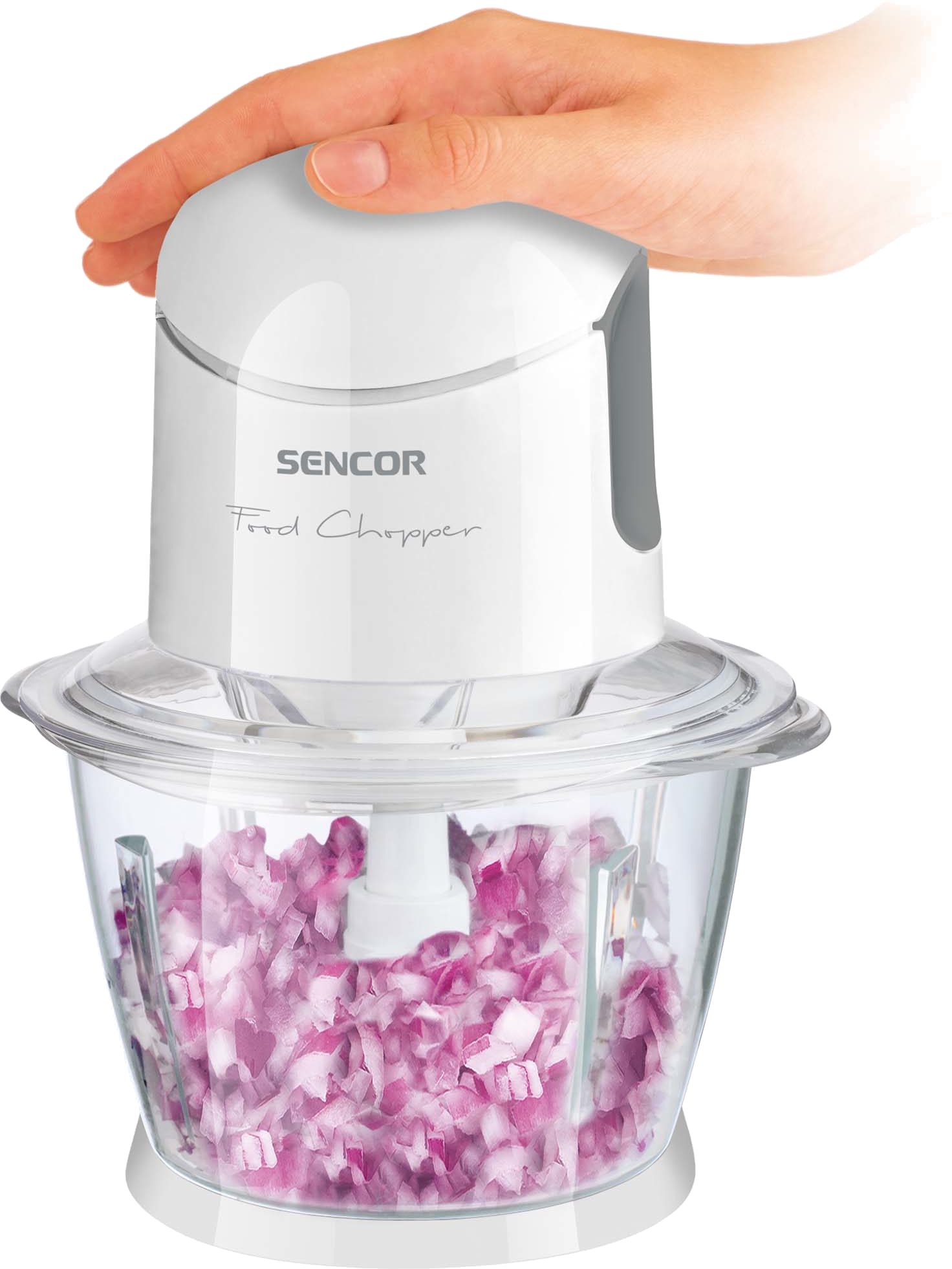 SENCOR SCB 5100WH-EUE3 titánkéses aprító üvegedénnyel – 3. kép