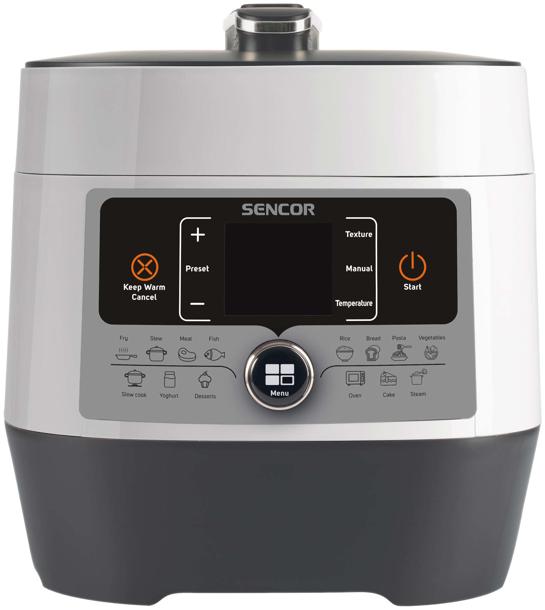 SENCOR SPR 3600WH elektromos kukta 14 programmal és 5,5 literes edénnyel – 2. kép