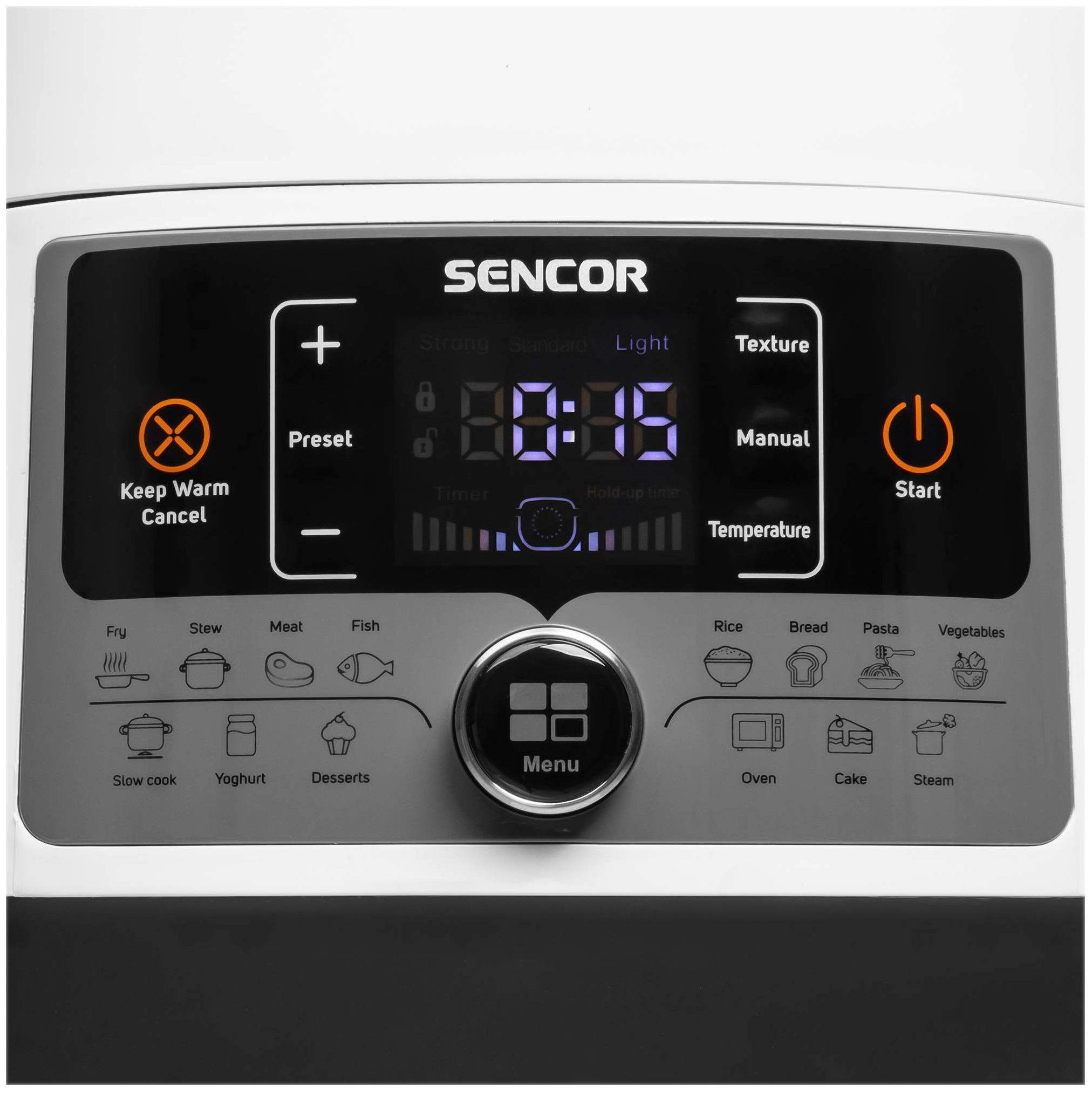 SENCOR SPR 3600WH elektromos kukta 14 programmal és 5,5 literes edénnyel – 5. kép