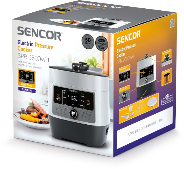 SENCOR SPR 3600WH elektromos kukta 14 programmal és 5,5 literes edénnyel – 16. kép