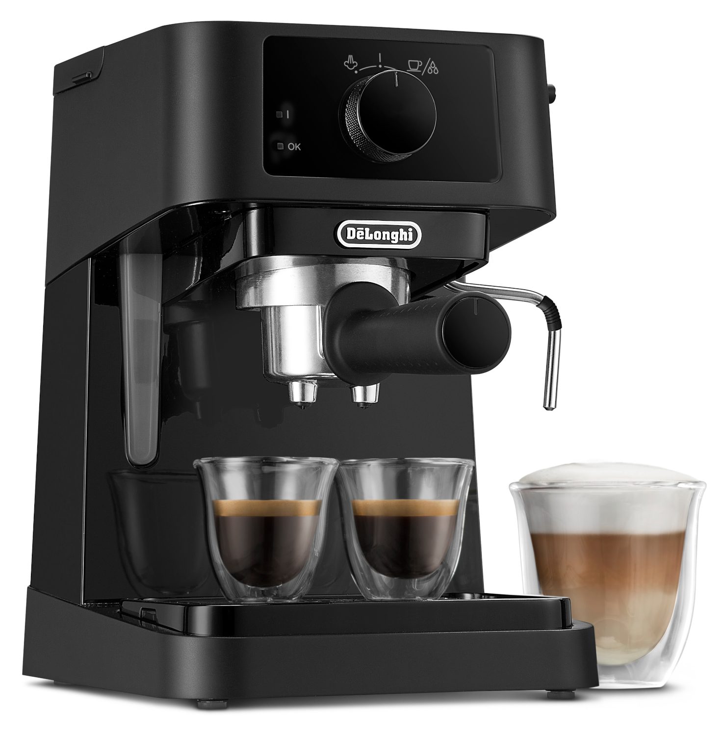 DE-LONGHI EC235.BK Stilosa karos eszpresszó kávéfőző, fekete – 5. kép