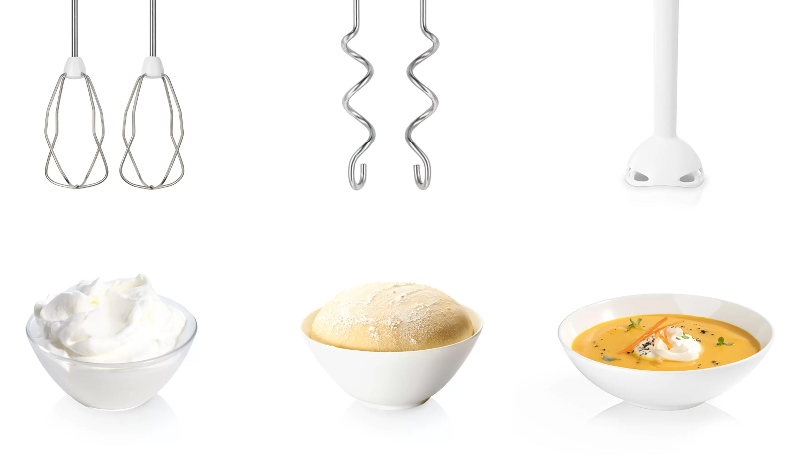 BOSCH MFQ36440 kézi mixer botmixerfeltéttel és keverőkehellyel – 8. kép