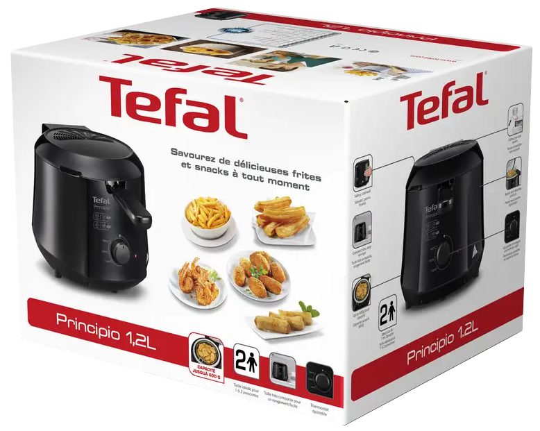 TEFAL FF230831 Principio kompakt olajsütő 1,2 literes kapacitással – 3. kép