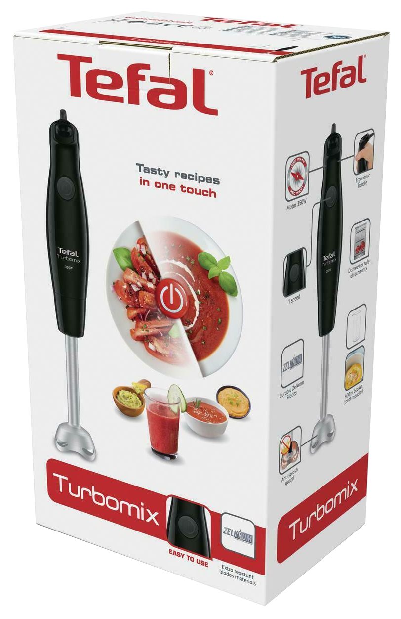 TEFAL HB121838 Turbomix botmixer 350 W, Zelkrom nemesacél pengével – 3. kép