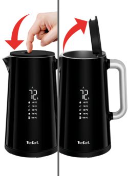 TEFAL KO851830 digitális kijelzős vízforraló, fekete, 1,7 l – 3. kép