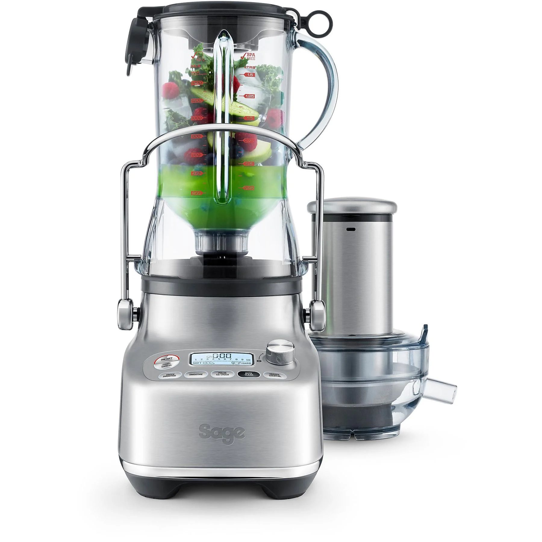 SAGE SJB815 Bluicer gyümölcscentrifuga 5 automata programmal – 2. kép
