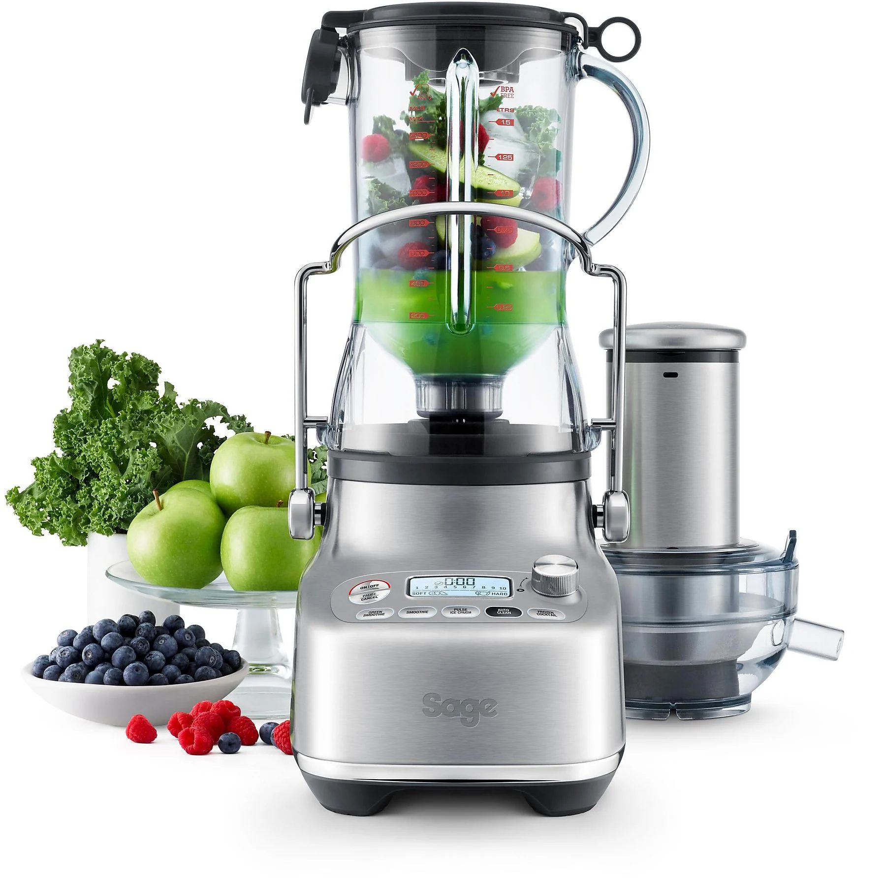 SAGE SJB815 Bluicer gyümölcscentrifuga 5 automata programmal – 3. kép