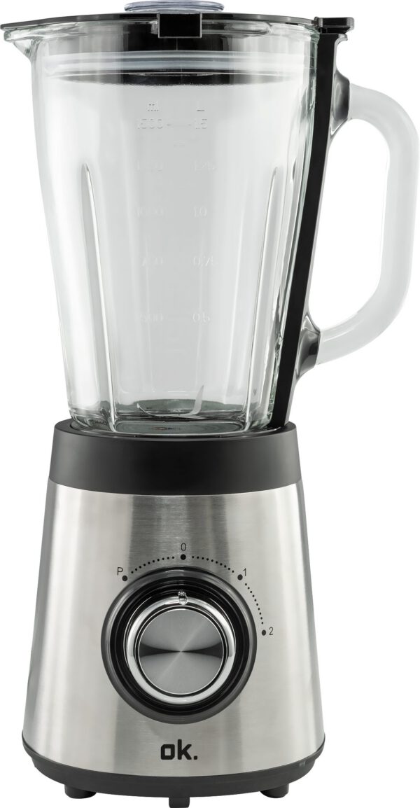 OK. OMX 5220 M turmixgép 500 W-os motorral és 1,5 literes üvegkancsóval