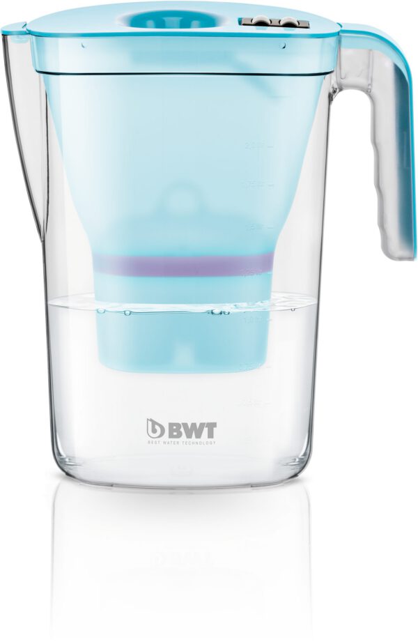 BWT 8570 Vida manuális vízszűrő kancsó, petrolkék, 2,6 l