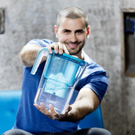 BWT 8570 Vida manuális vízszűrő kancsó, petrolkék, 2,6 l – 2. kép
