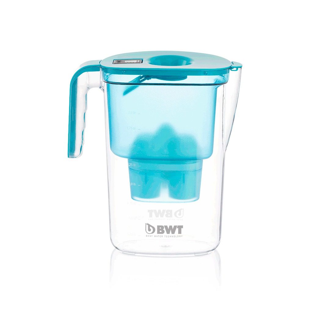 BWT 8570 Vida manuális vízszűrő kancsó, petrolkék, 2,6 l – 3. kép
