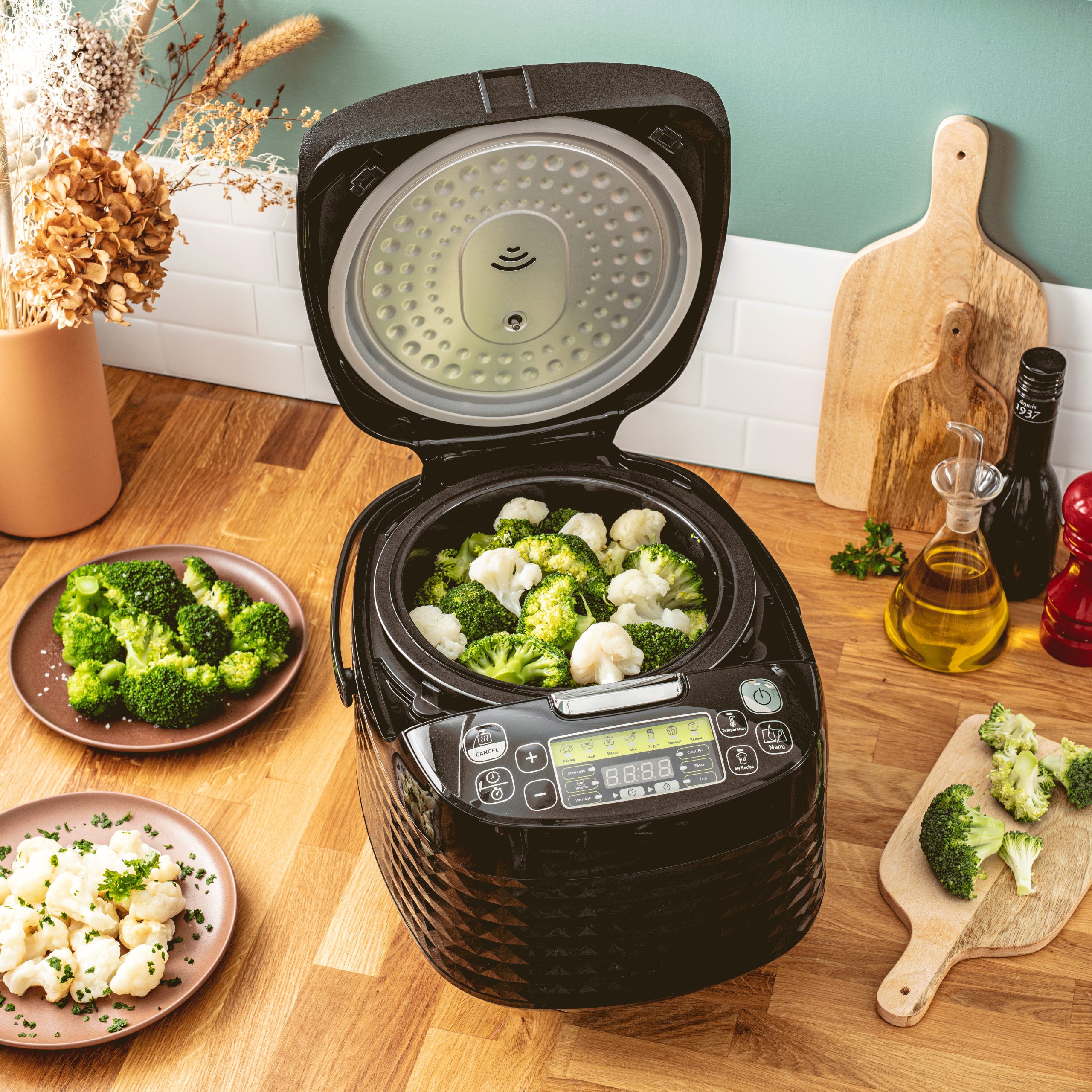 TEFAL RK745800 SpheriCook fekete többfunkciós főzőkészülék 16 programmal – 4. kép