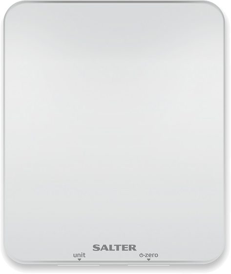 SALTER 1180WH Ghost fehér konyhai mérleg rejtett LED kijelzővel – 2. kép