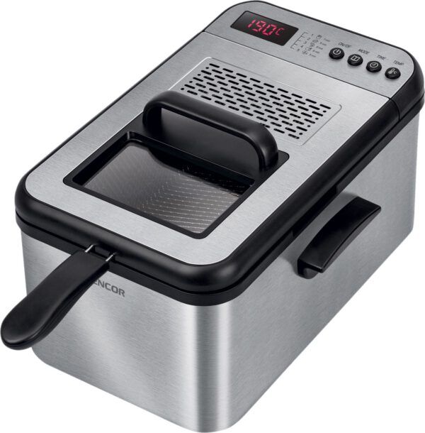 SENCOR SFR 8200SS fritőz 3,2 literes sütőkosárral