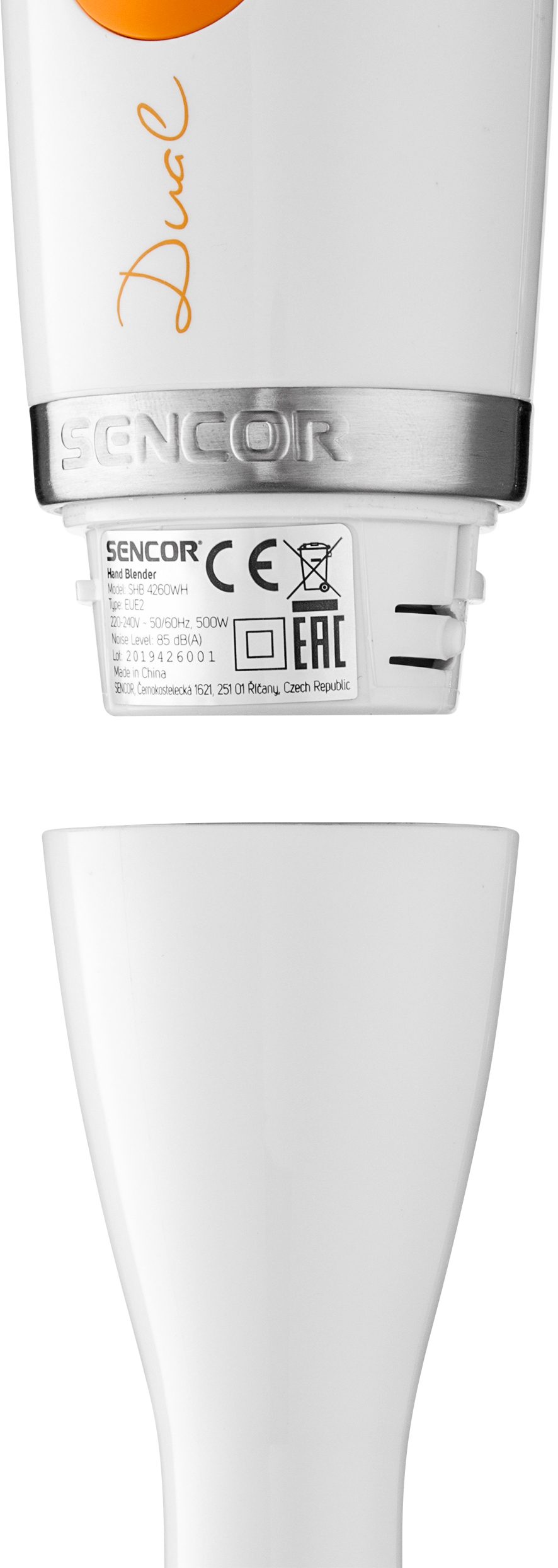 SENCOR SHB 4260WH-EUE3 fehér botmixer tartozékokkal – 6. kép