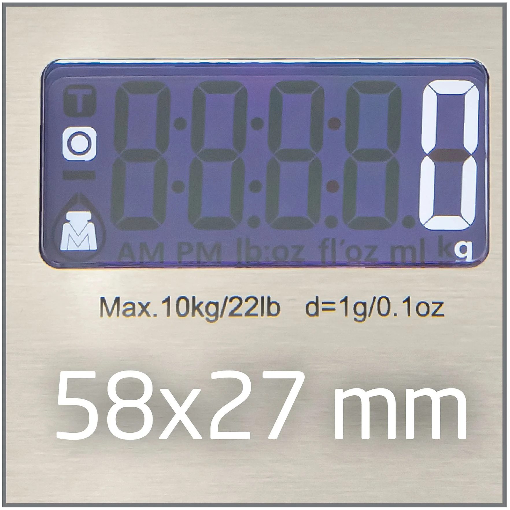 KOENIC KKS 10121 M digitális konyhai mérleg 10 kg-os kapacitással – 5. kép