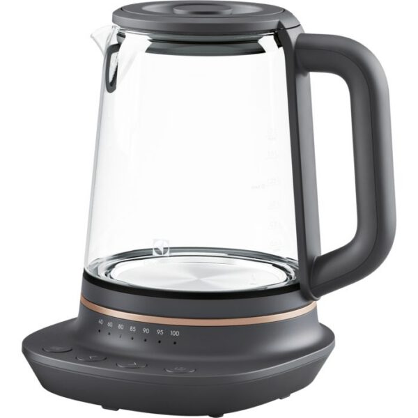 ELECTROLUX E7GK1-8BP Explore7 üveg vízforraló, 2200 W, 1,7 l, állítható hőmérséklettel