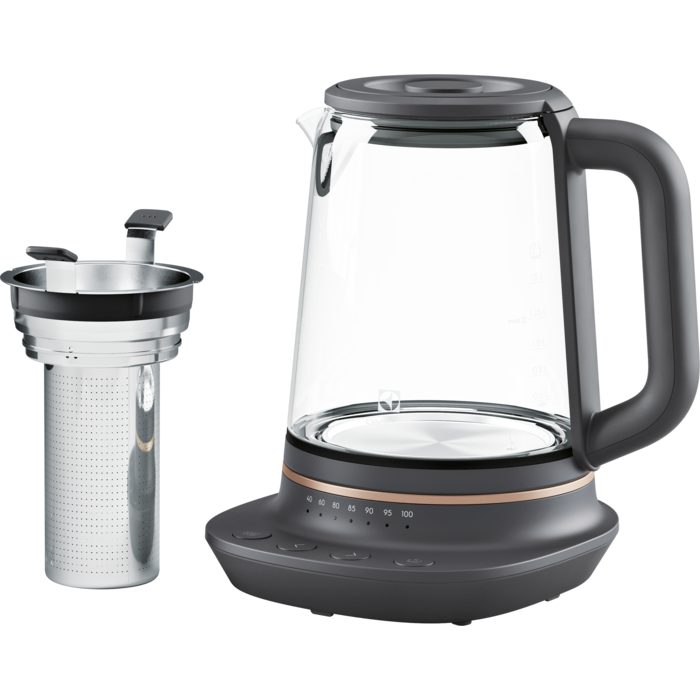 ELECTROLUX E7GK1-8BP Explore7 üveg vízforraló, 2200 W, 1,7 l, állítható hőmérséklettel – 3. kép
