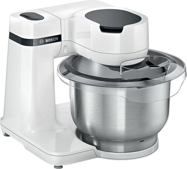 BOSCH MUMS2EW40 700 W-os robotgép acéltállal és sokoldalú tartozékokkal
