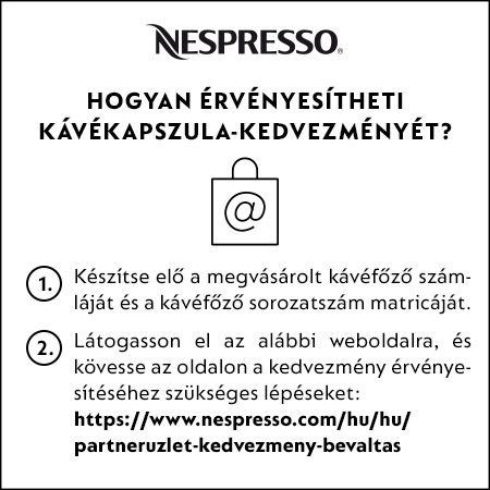DE-LONGHI Nespresso ENV120.W Vertuo Next fehér kapszulás kávéfőző – 5. kép