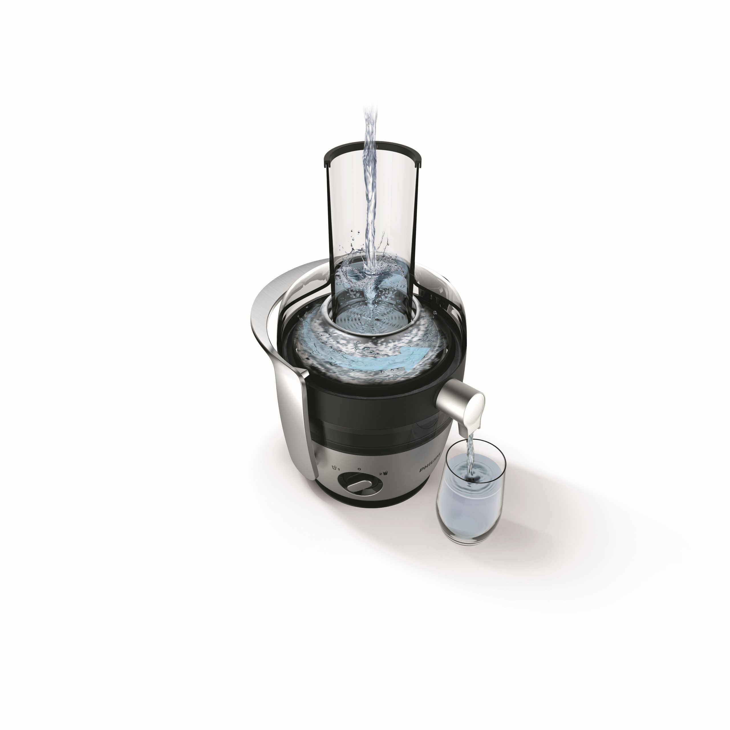 PHILIPS Viva Collection HR1855/70 gyümölcscentrifuga QuickClean szűrővel – 5. kép