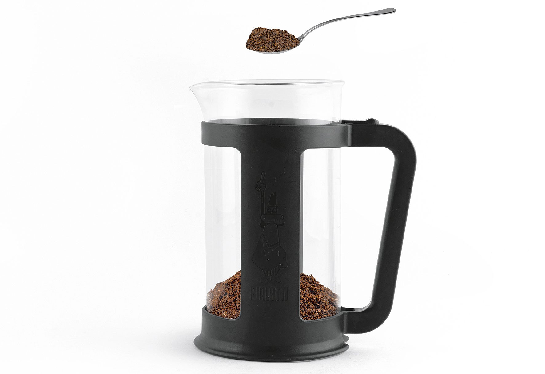 BIALETTI French press smart 330 ml dugattyús kávéfőző, fekete – 7. kép