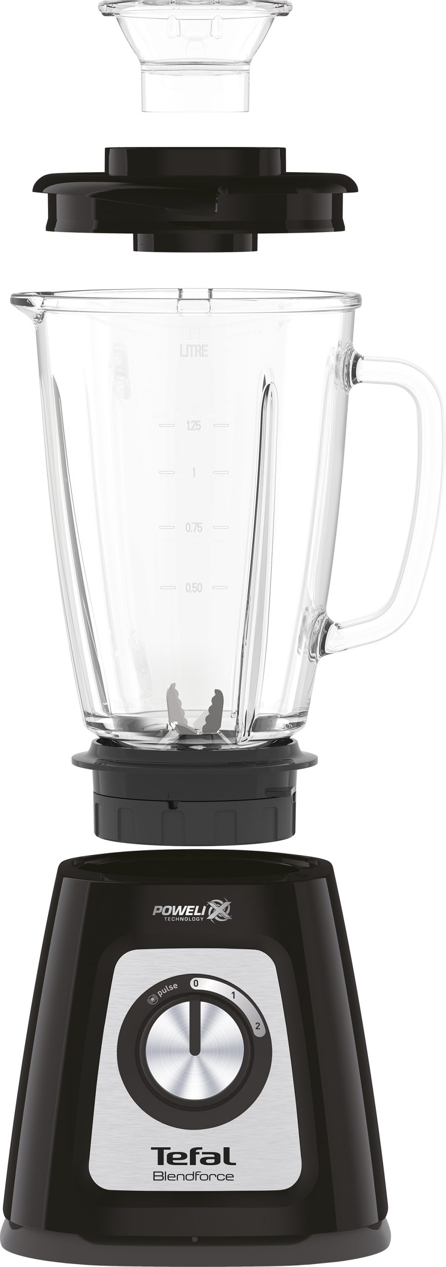 TEFAL BL4388 Blendforce 2 fekete turmixgép aprító- és darálófeltéttel – 5. kép