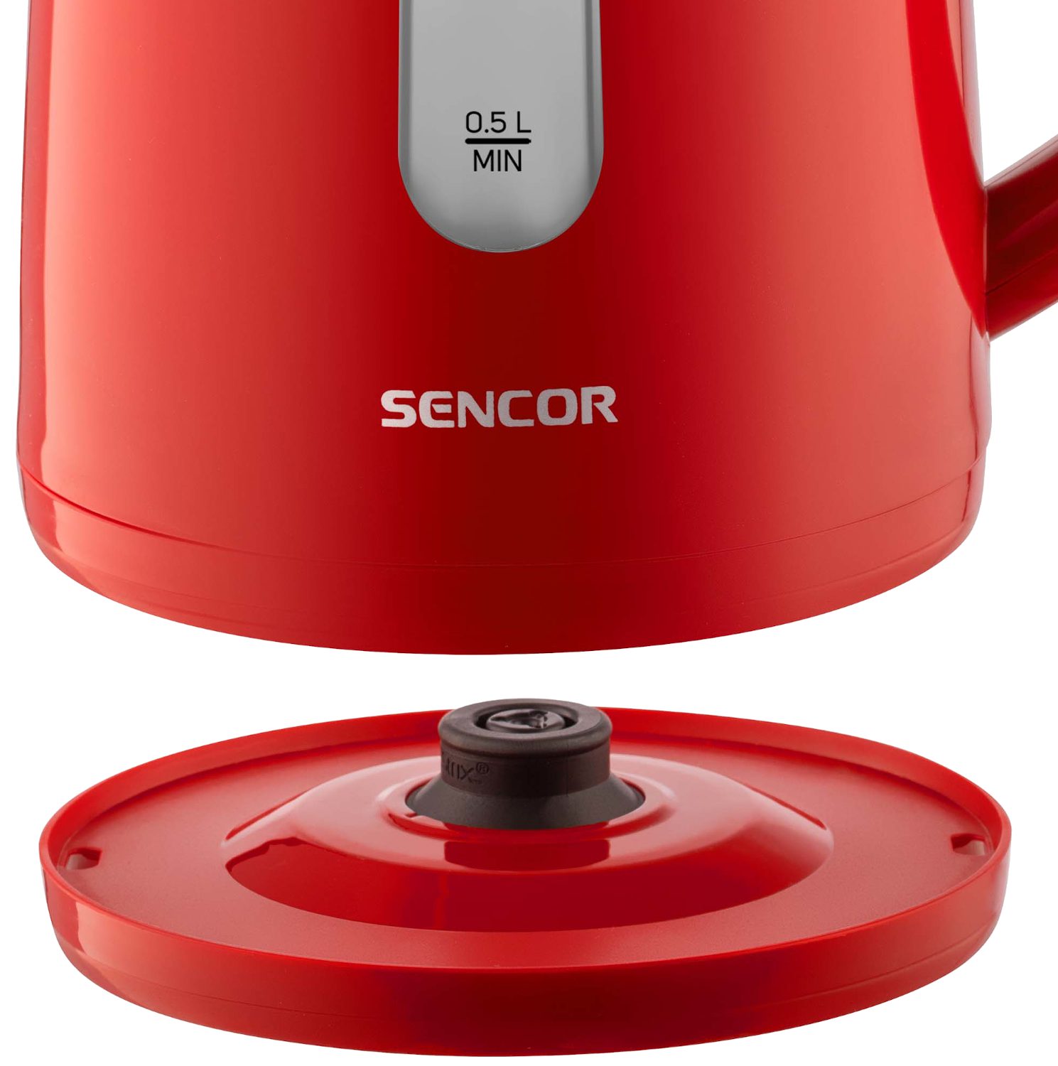 SENCOR SWK 1704RD piros vízforraló, 1,7 l, 2200 W – 2. kép