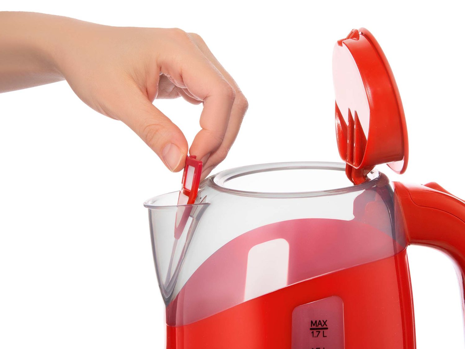SENCOR SWK 1704RD piros vízforraló, 1,7 l, 2200 W – 3. kép