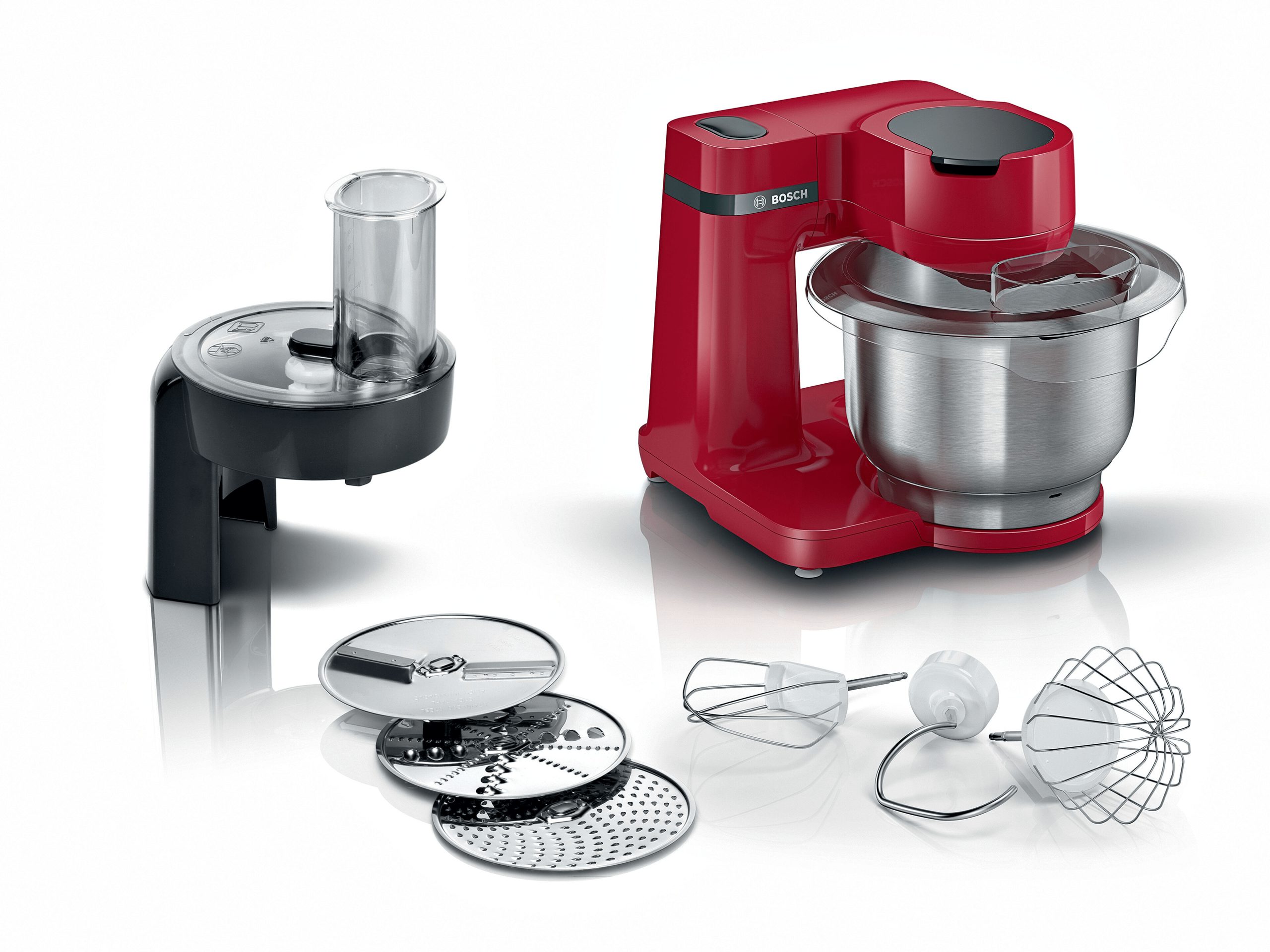 BOSCH MUMS2ER01 Serie 2 konyhai robotgép, 700 W, piros – 7. kép