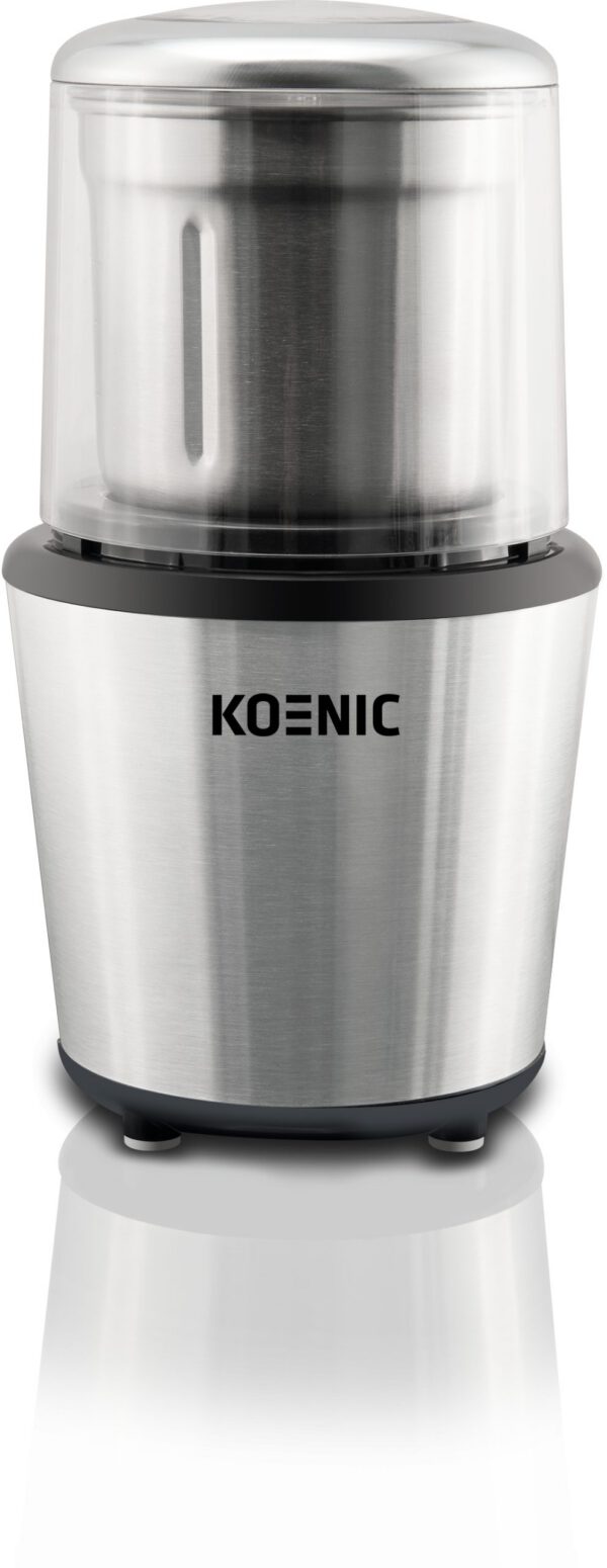 KOENIC KCH 2021 fűszer- és kávédaráló rozsdamentes acél pengével
