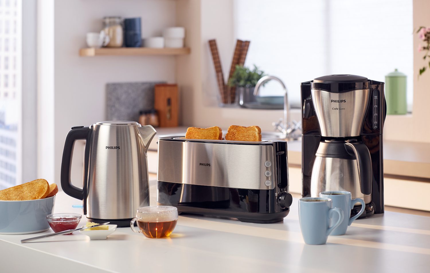 PHILIPS HD9351/90 Daily Collection inox vízforraló, 2200 W, 1,7 l – 5. kép