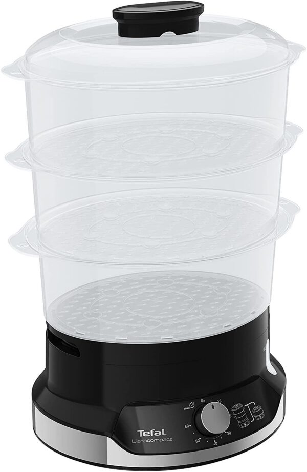 TEFAL VC204810 Ultracompact 9 literes fekete ételpároló