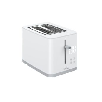 TEFAL TT693110 Sense fehér kenyérpirító digitális kijelzővel, 850 W – 2. kép