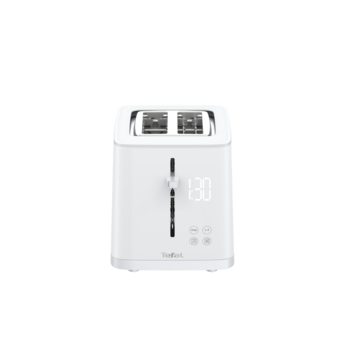 TEFAL TT693110 Sense fehér kenyérpirító digitális kijelzővel, 850 W – 5. kép