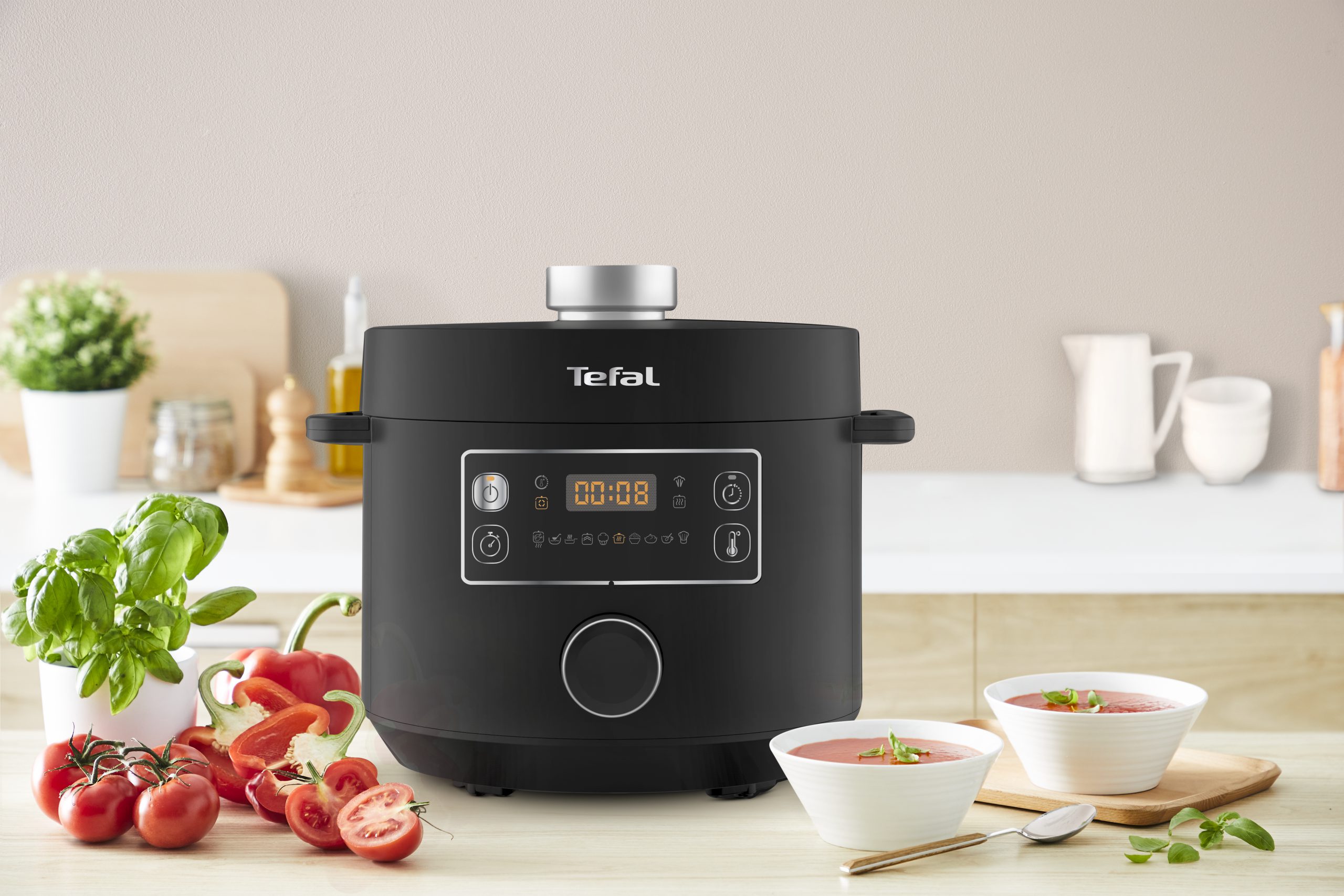TEFAL CY754830 Turbo Cuisine Classic többfunkciós gyorsfőző kukta – 5. kép