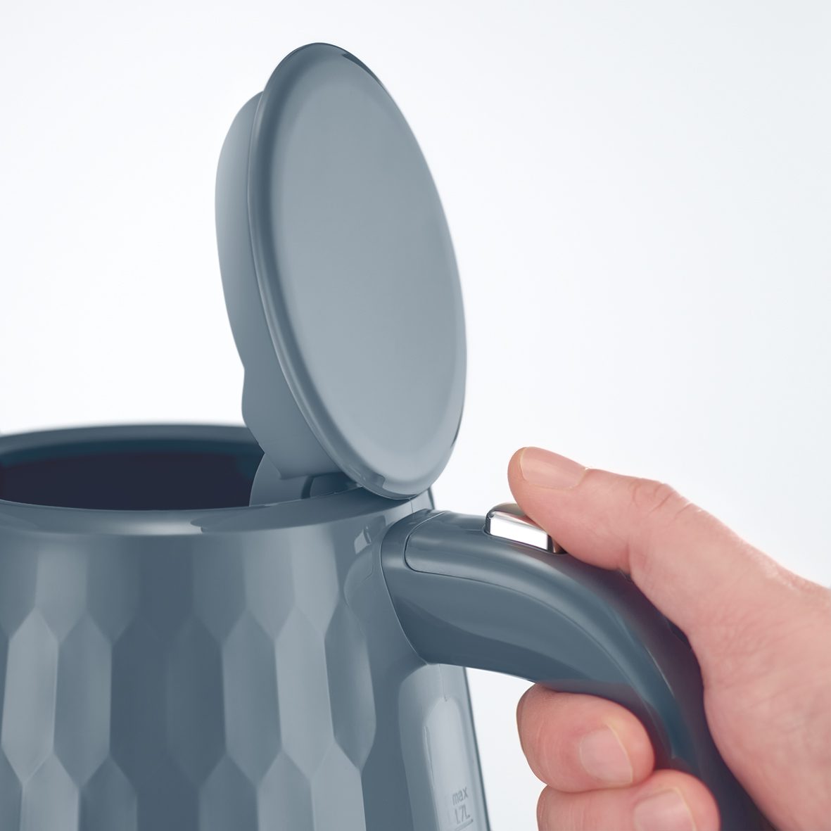 RUSSELL HOBBS 26053-70/RH Honeycomb szürke vízforraló, 1,7 l – 3. kép