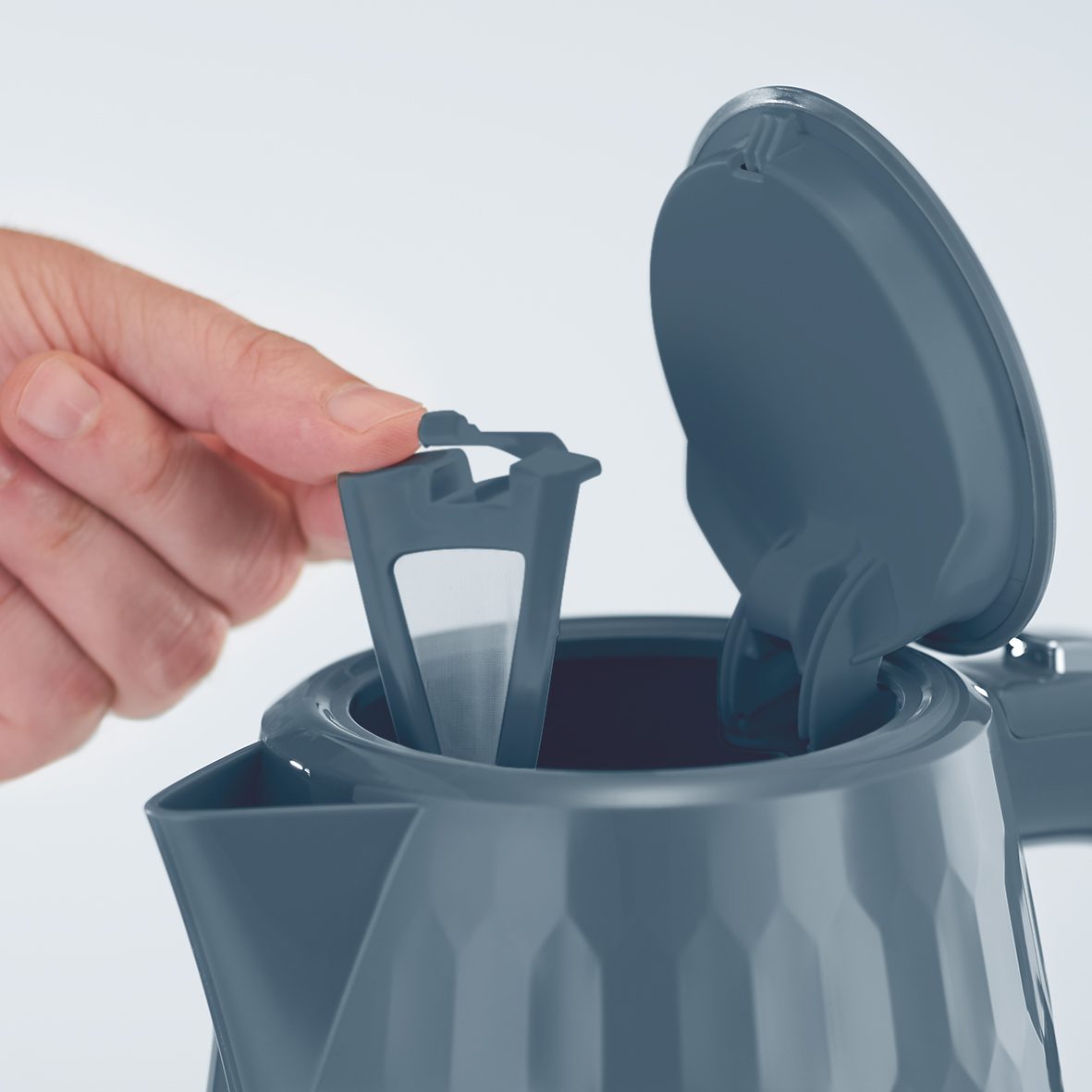 RUSSELL HOBBS 26053-70/RH Honeycomb szürke vízforraló, 1,7 l – 4. kép